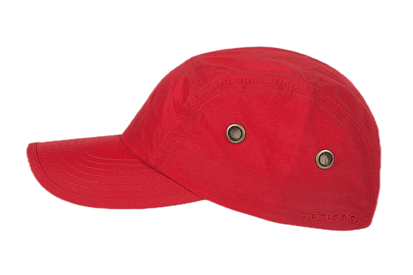 Hatland - UV-Baseball pet voor mannen - Waterbestendig - Reef - Rood 